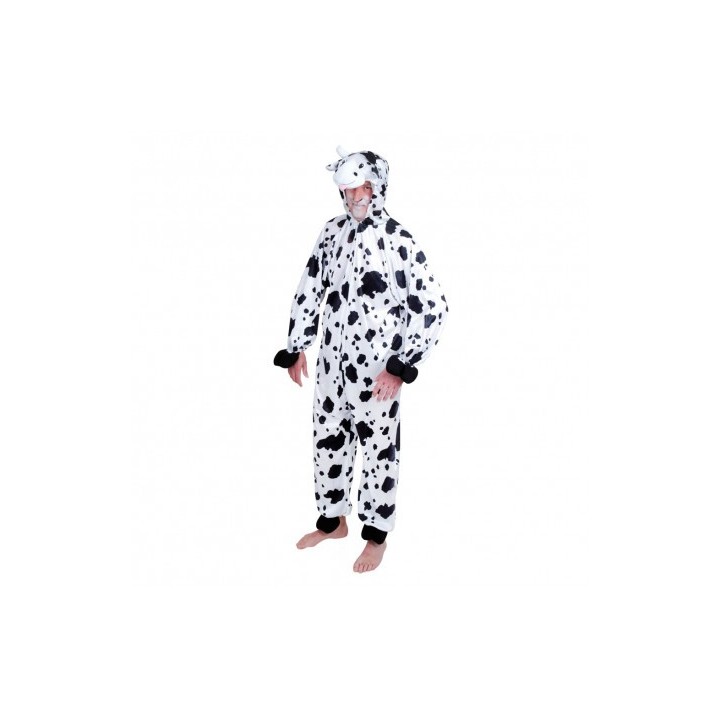 Costume homme combinaison peluche vache eco - combinaison vache