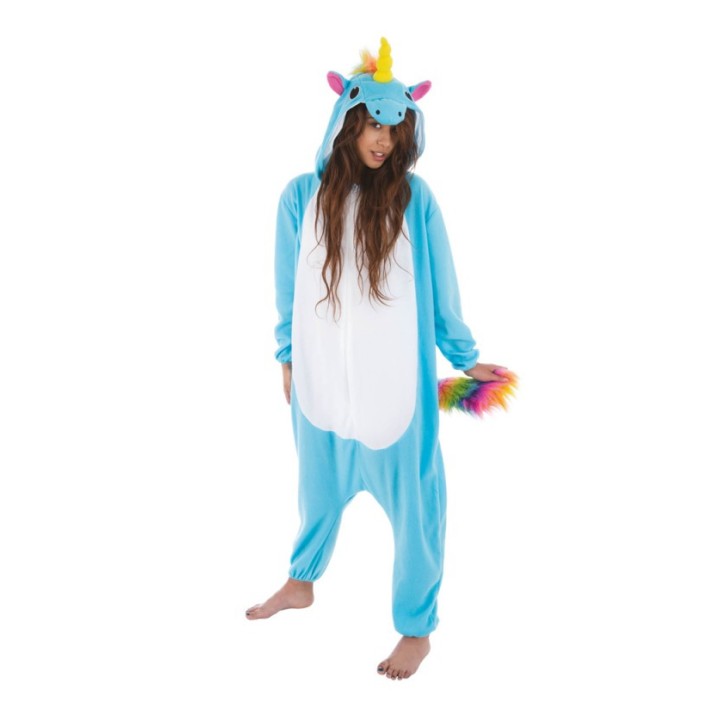 Costume adulte mixte kigurumi - combinaison licorne