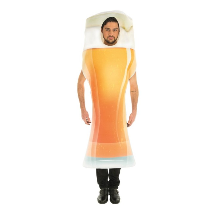Costume adulte verre de bière - TU