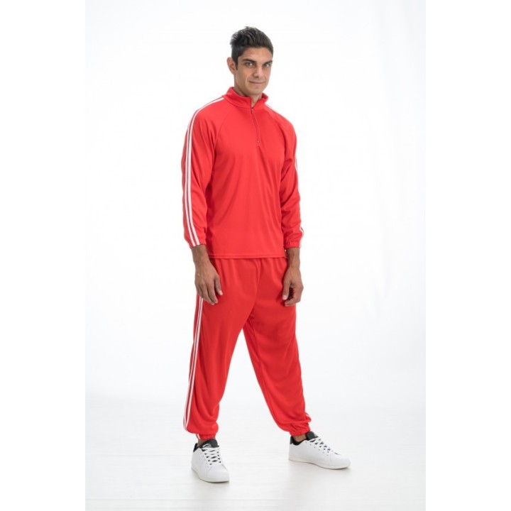 Costume adulte homme rappeur rouge - Costume Rappeur