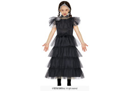 Costume enfant Mercredi robe de bal