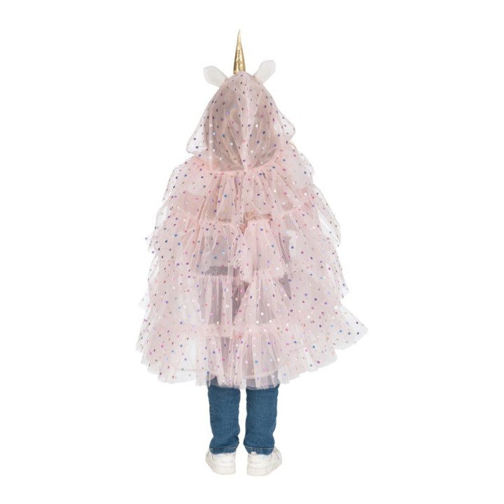 Cape enfant fée licorne rose - accessoire