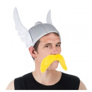 Casque adulte Asterix tissu - accessoire