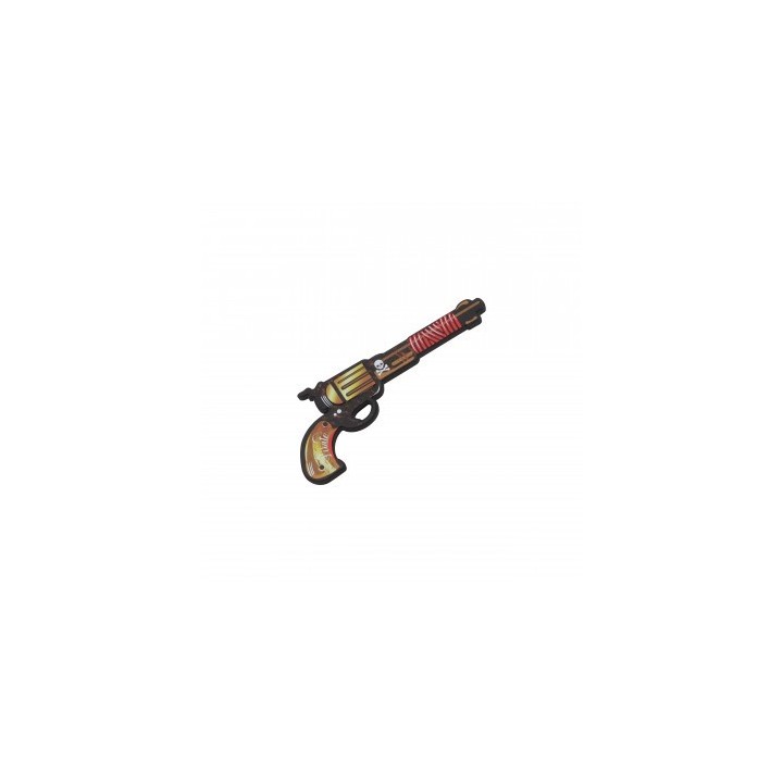 Pistolet pirate en mousse - accessoire pirate