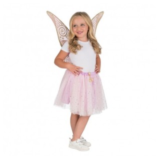 Set enfant fée papillon rose - accessoire