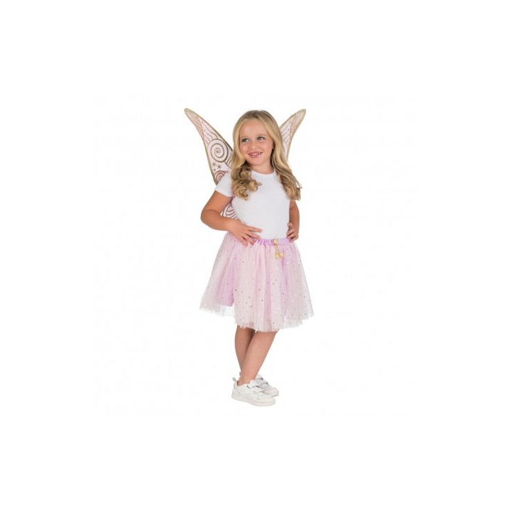 Set enfant fée papillon rose - accessoire