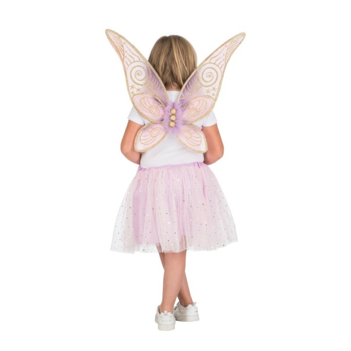 Set enfant fée papillon rose - accessoire