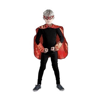 Set de super héros enfant rouge - Accessoires super héros