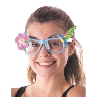 Lunettes hibiscus – Accessoire tropical