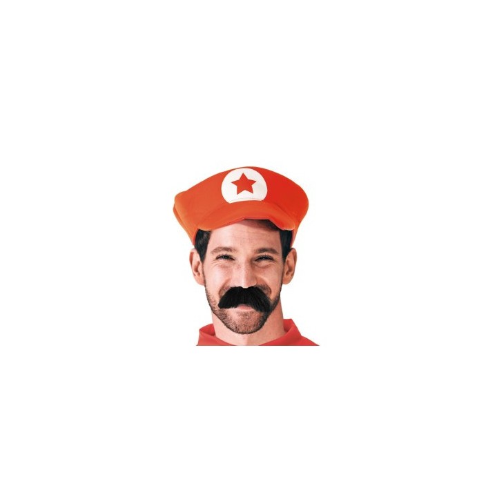 Casquette de plombier rouge – Accessoire déguisement