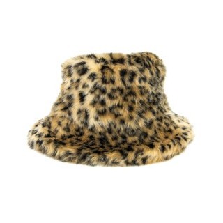 Bob fausse fourrure léopard – Accessoire carnaval