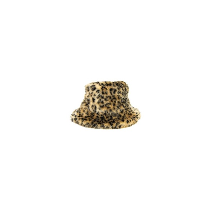 Bob fausse fourrure léopard – Accessoire carnaval