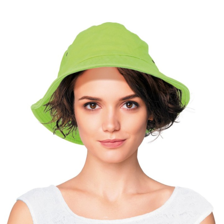 Bob vert fluo – Accessoire coloré