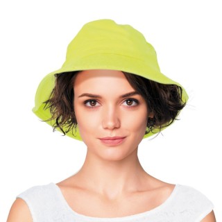 Bob jaune fluo – Accessoire coloré