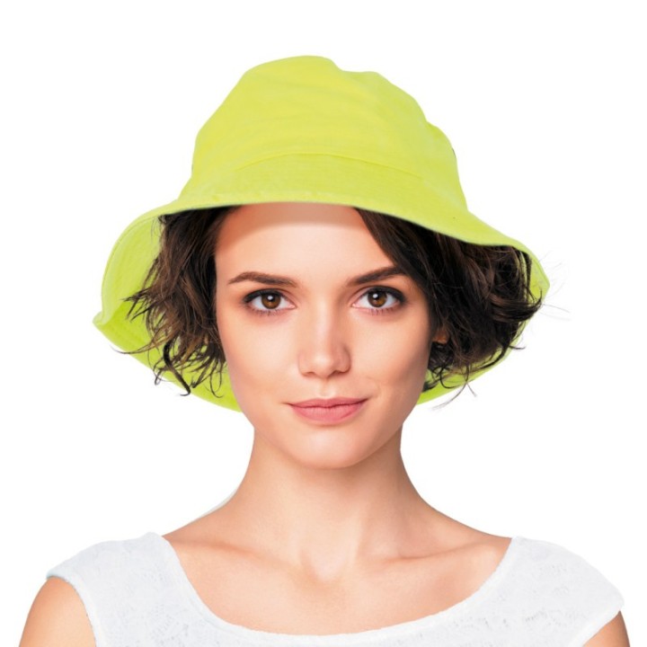 Bob jaune fluo – Accessoire coloré