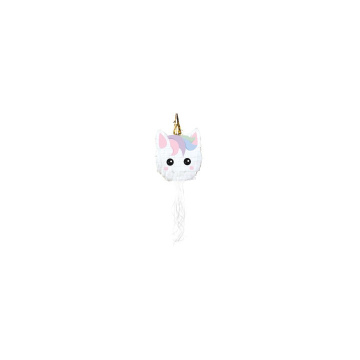 Pinata frimousse baby licorne  – Accessoire fête