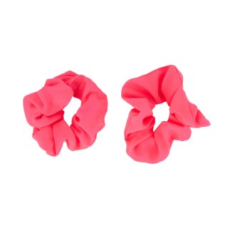 Chouchous rose fluo x2 – Accessoire cheveux