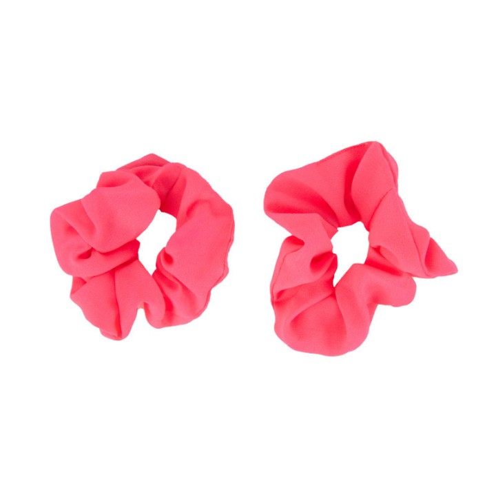 Chouchous rose fluo x2 – Accessoire cheveux