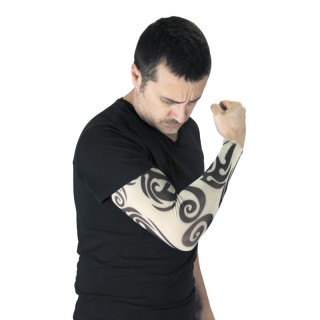 Manches faux tatouages tribal – Accessoire déguisement