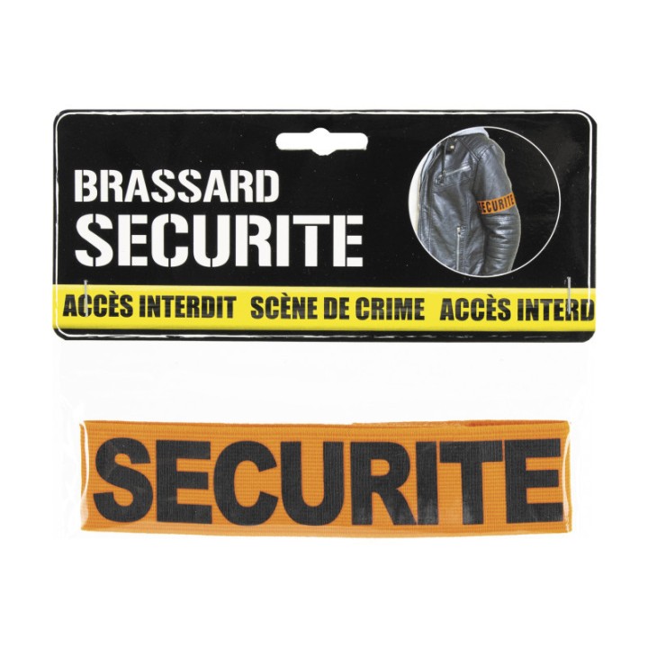 Brassard sécurité – Accessoire déguisement