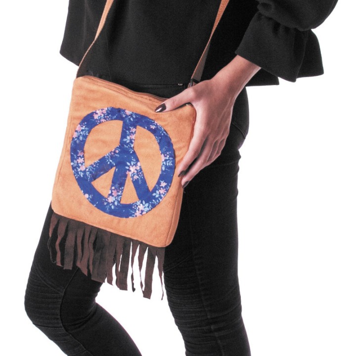 Sac hippie – Accessoire de déguisement bohème