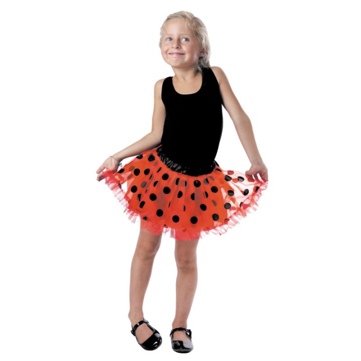 Tutu enfant coccinelle – Accessoire déguisement fille