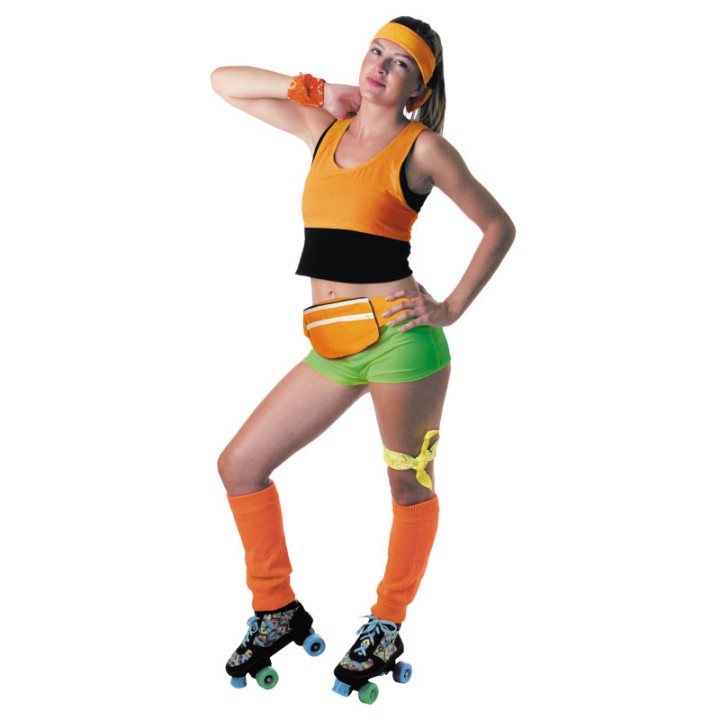 Sac banane orange fluo – Accessoire coloré