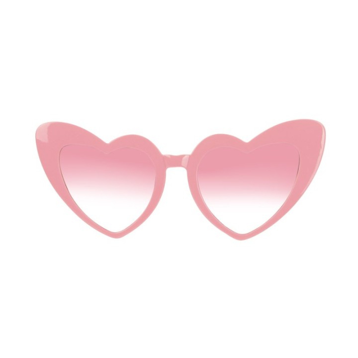 Lunettes cœur roses – Accessoire