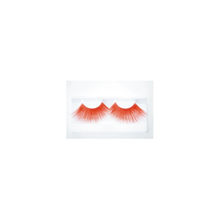 Faux cils Jumbo rouges – Accessoire maquillage