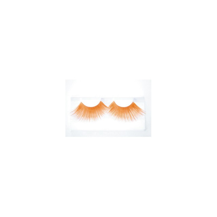 Faux cils Jumbo oranges – Accessoire maquillage