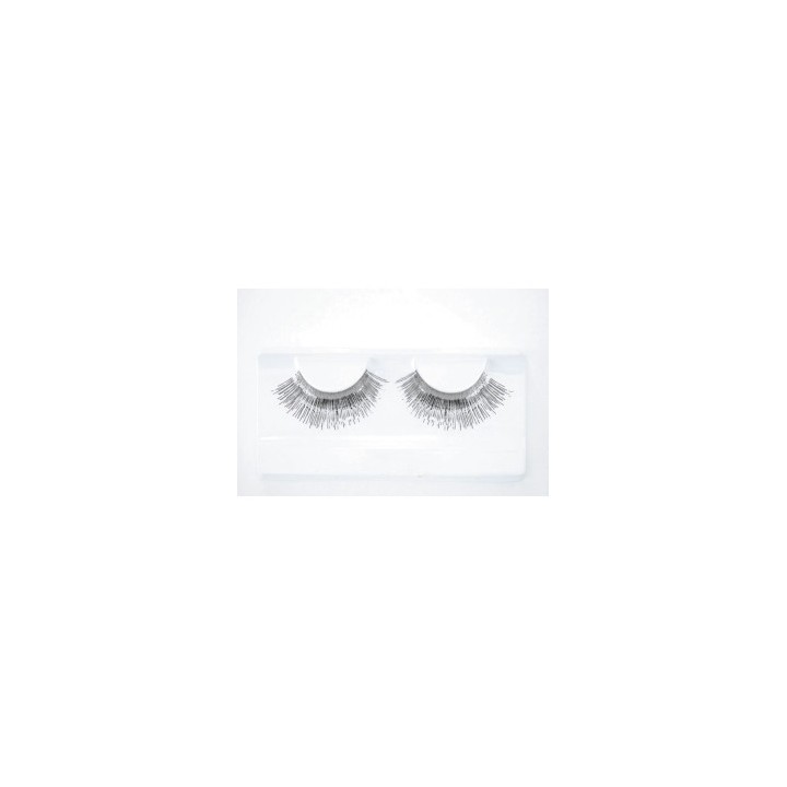 Faux cils lametta argent – Accessoire maquillage