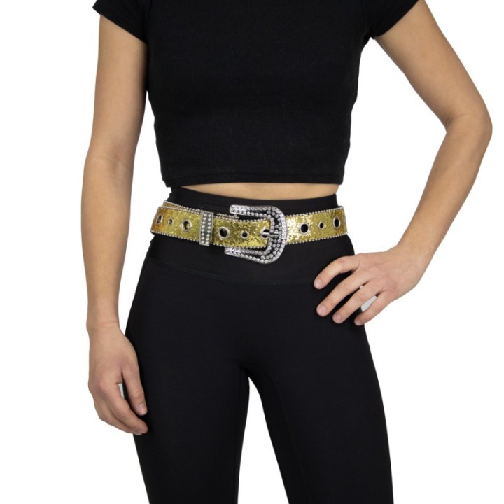 Ceinture Coachella or – Accessoire fête