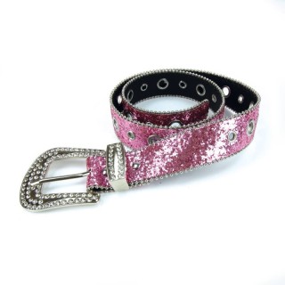 Ceinture Coachella rose – Accessoire fête