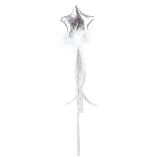 Baguette de fée argent – Accessoire déguisement