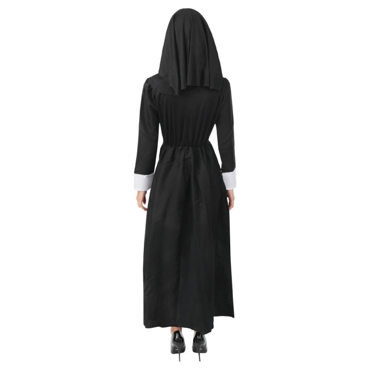 Costume adulte femme religieuse luxe – Déguisement