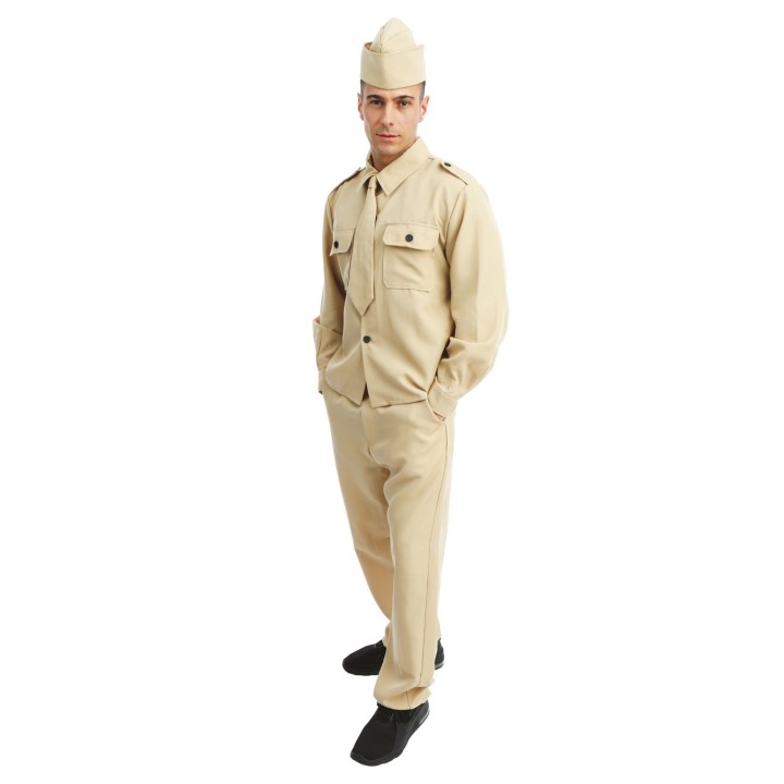 Costume adulte homme militaire D-Day – Déguisement