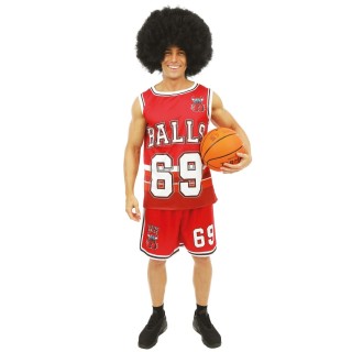 Costume adulte homme joueur de basket – Déguisement