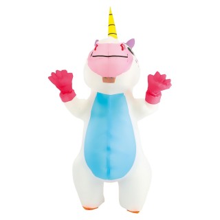 Costume adulte mixte gonflable licorne – Déguisement