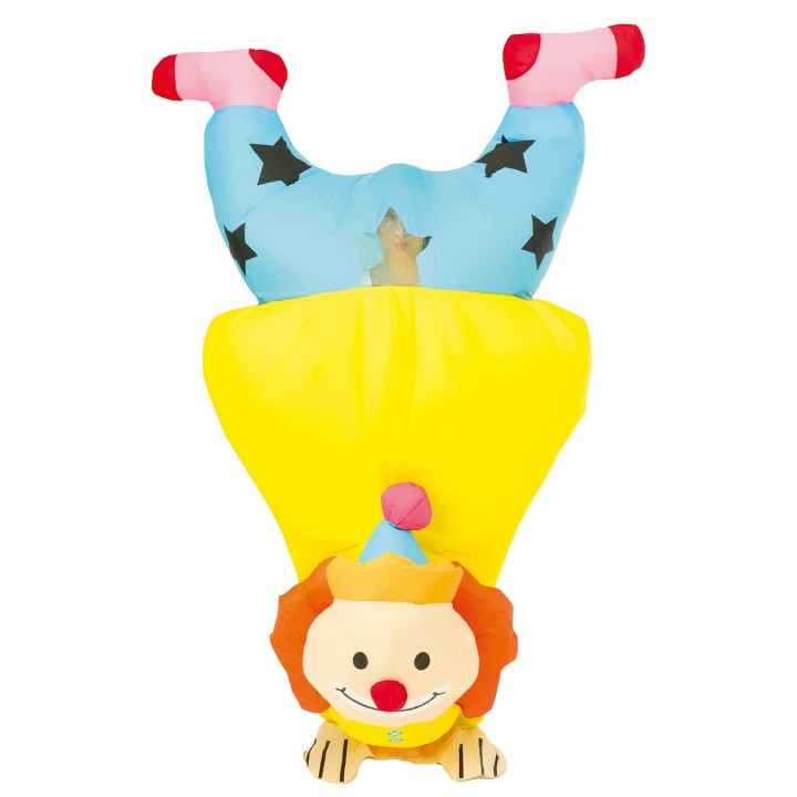 Costume adulte mixte gonflable clown – Déguisement