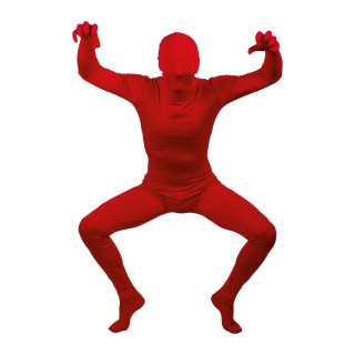 Costume adulte Kolalapo rouge – Déguisement original