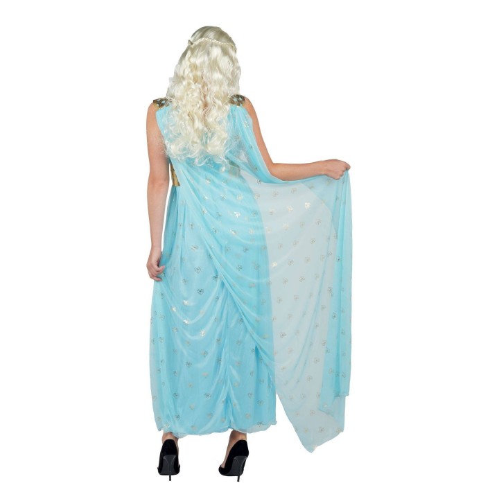 Costume femme princesse médiévale bleue – dDéguisement