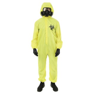 Costume adulte homme combinaison danger biologique – Déguisement