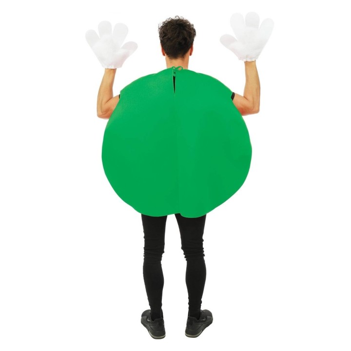 Costume adulte bonbon rond vert – Déguisement
