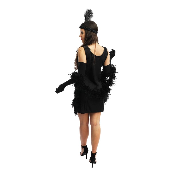 Costume adulte robe Charleston noir – déguisement