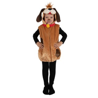Costume enfant mixte chien combinaison à capuche – Déguisement