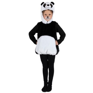 Costume enfant mixte panda combinaison à capuche – Déguisement
