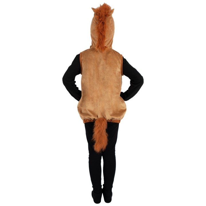 Costume enfant mixte de poney combinaison à capuche – Déguisement
