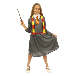 Costume enfant fille sorcière écolière – Déguisement