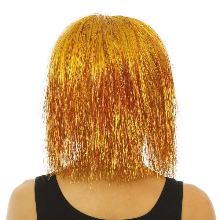 Perruque disco luxe or – Accessoire déguisement