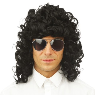 Perruque Roi de la Pop noire – Accessoire déguisement